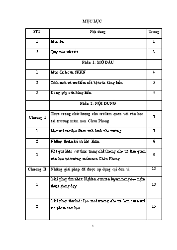 SKKN Một số biện pháp nâng cao chất lượng cho trẻ 4-5 tuổi làm quen văn học